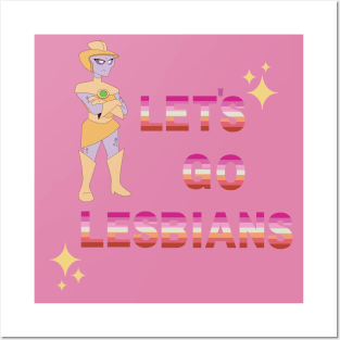 Let's Go Lesbians! Posters and Art